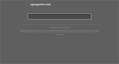 Desktop Screenshot of epassporte.com
