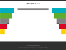 Tablet Screenshot of epassporte.com